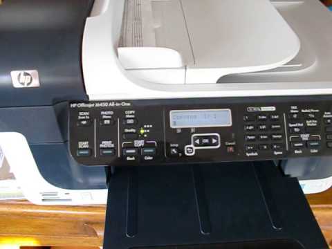 hp officejet j6450 all in one printer manual