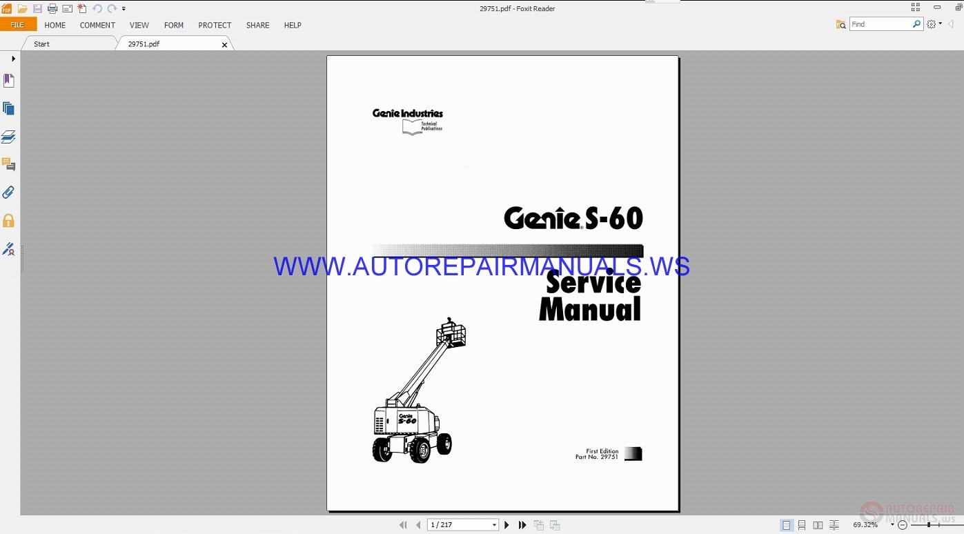 genie z45 25 operators manual