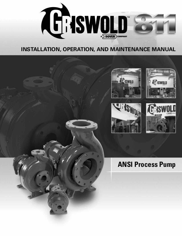 jetstream pump operation and maintenance manual