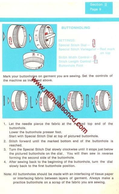 kenmore 8 sewing machine manual