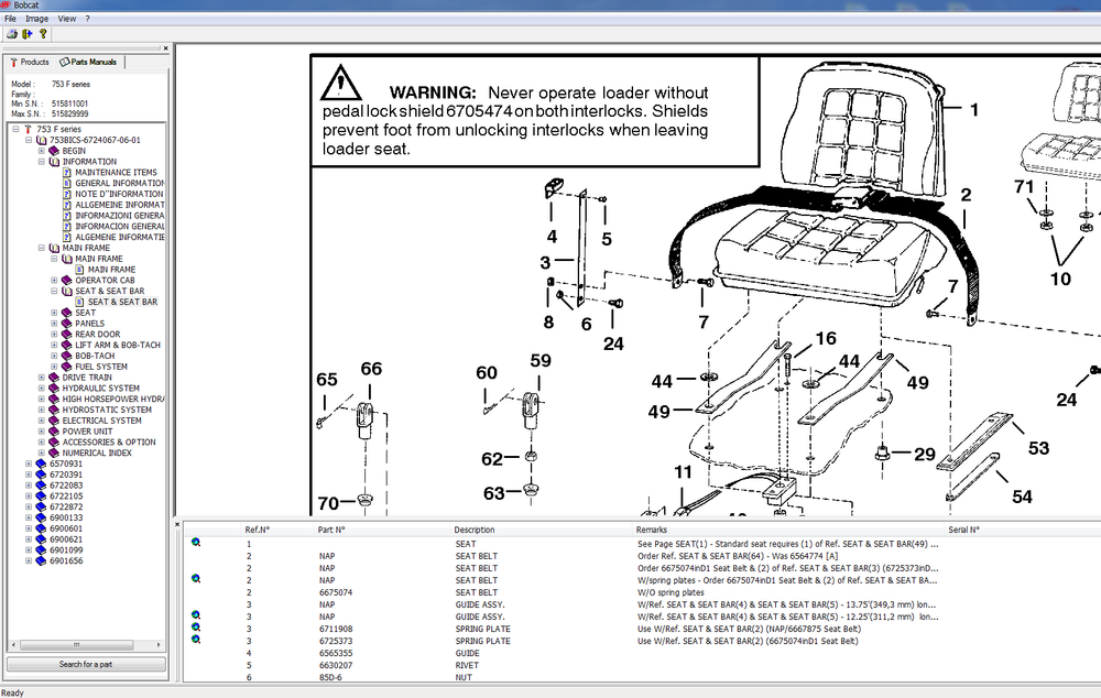 bobcat 5600 parts manual online