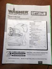 wagner wide shot power painter 5.4 gph manual