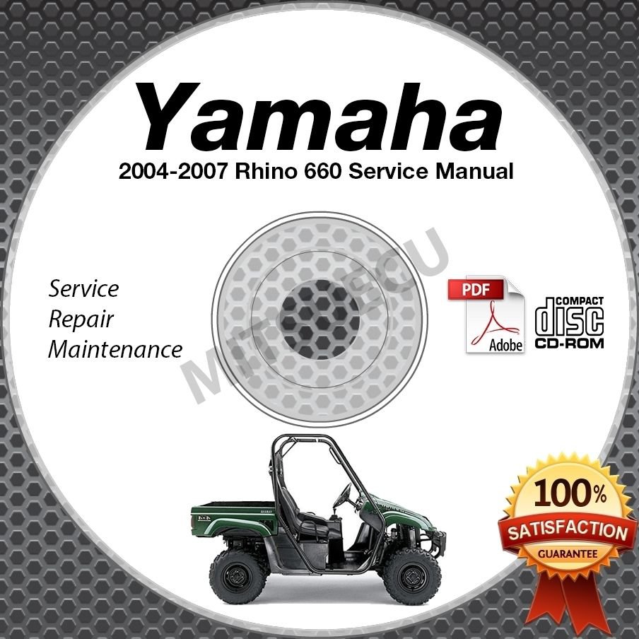 2007 yamaha rhino 660 service manual