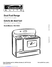 kenmore self cleaning oven instructions manual