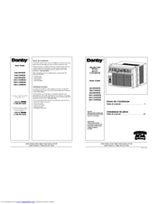 danby designer air conditioner manual