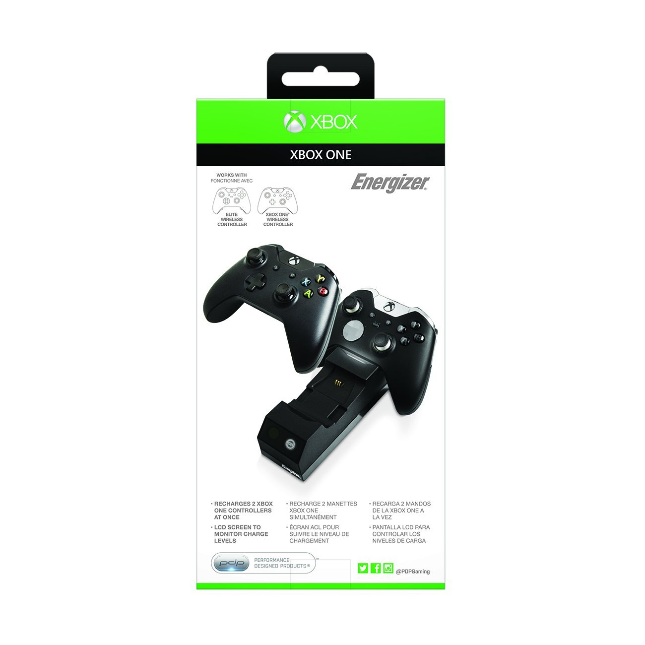 energizer xbox one charger manual